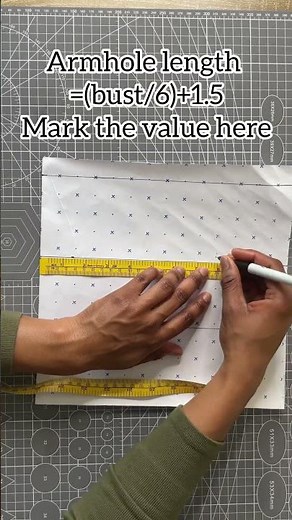 HOW TO DRAFT A BASIC SLEEVE PATTERN | LEARN HOW TO DRAFT A BASIC SLEEVE IN ONE MINUTE | BEGINNER