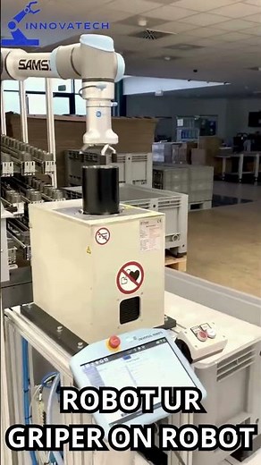 ✅Robot UR mas Gripper OnRobot 3 dedos #automatizacion #automation 🦾