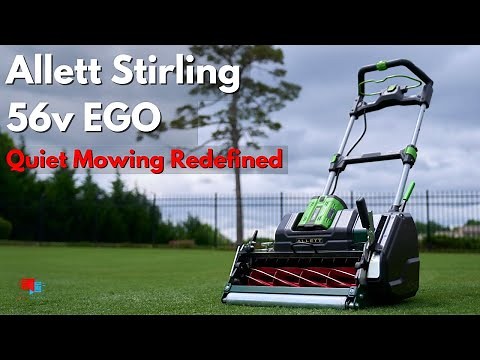 Allett Stirling 56v EGO - Next Generation Electric Reel Mower