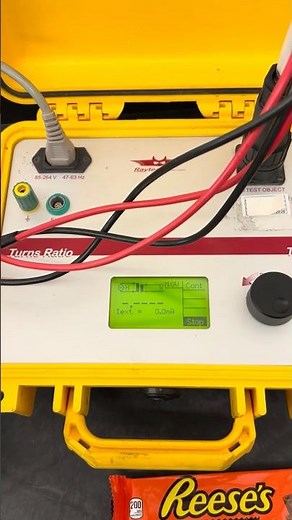 TTR ratio testing on a Raytech test set. NETA