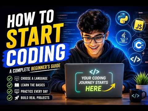 How to Start Coding in 2026 🚀 | Complete Beginner's Guide #coding #startcoding #learncoding #program