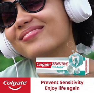 542K views · 21K reactions | Brrrr! If your teeth are sensitive to ❄️, try Colgate® Sensitive Pro-Relief™. Proven to soothe sensitivity* and maintain good oral care, Pro-Relief ™ is your answer to sensitivity teeth. *after two weeks of continued twice-daily use. | Colgate Kenya | Facebook