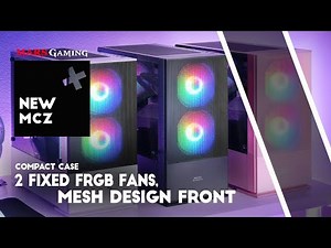 Compact gaming without limits with the case MCZ 🖤🤍💗 | Mars Gaming