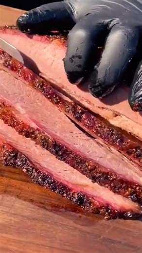 “Satisfying BBQ Meat Cutting in 7 Sec | Sharp Knife ASMR by@mastaphach #steak #bbqmeat #bbq