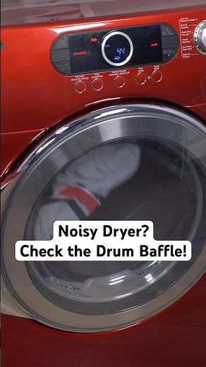 Noisy Dryer? Check Your Drum Baffle!
