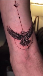 5.4K views · 27 reactions | Customise eagle Tattoo Design #Tattoo #shorts #virals #reels #tattoolovers #tattooideas #eagletattoo | Rohit Kumre | Facebook