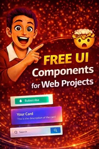 This Website Gives FREE UI Components for Your Web Projects 🤯