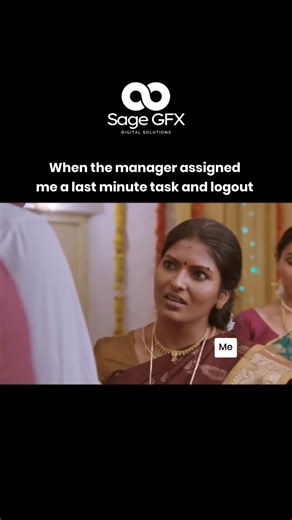 When the manager drops a task at 5:59 PM and disappears... 👀💻 At Sage GFX, we know the hustle is real. 😅 Deadlines? Tight. Expectations? High. Teamwork? Always. Whether it’s last-minute tasks or full-scale campaigns, our digital ninjas never log out on quality. We’re here to get the job done—with strategy, speed, and style. 💼⚡ 👉 Need a team that always delivers, even when the clock’s ticking? 📞 Call us: 91 72992 29494 🌐 Visit: www.sagegfx.com #SageGFX 💻 #AgencyLife 🕔 #LastMinuteTask 😅 