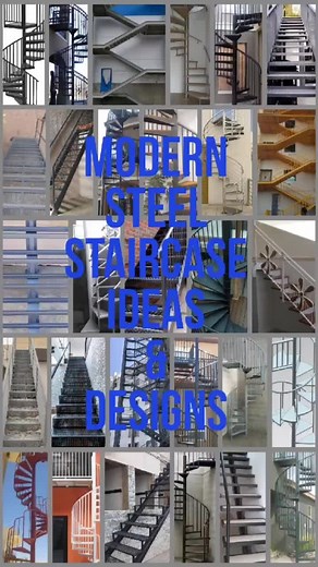 Modern Steel Staircase Ideas and Designs | Interior & Exterior