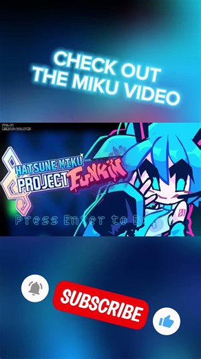 MIKU FNF MOD # #fnf #miku #beatgame #vocaloid #hatsunemiku