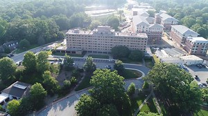 Yesterday, we began the process of removing the Clemson House sign to be stored for safekeeping. | Clemson University