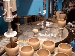 VSM machines - pressing machines for the ceramic industry (POTTER)
