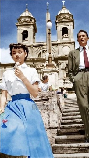 "Roman Holiday" (1953) Audrey Hepburn, Gregory Peck