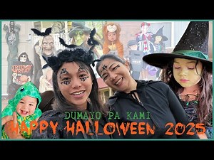 TRICK OR TREAT 2025! DUMAYO PA KAMI! IBA DIN ANG SALUBONG SA AMIN! ❤️ | rhazevlogs