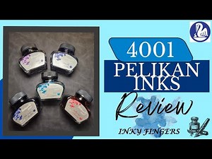 Are Pelikan 4001 Inks Worth It? | Testing 5 Classic Colors