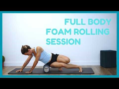 15 min | Full Body Foam Rolling Session | No talking