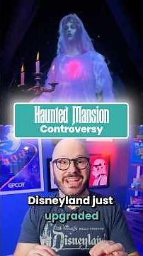 The Haunted Mansion Bride Controversy, Explained 👰‍♀️🪓 #disneyland