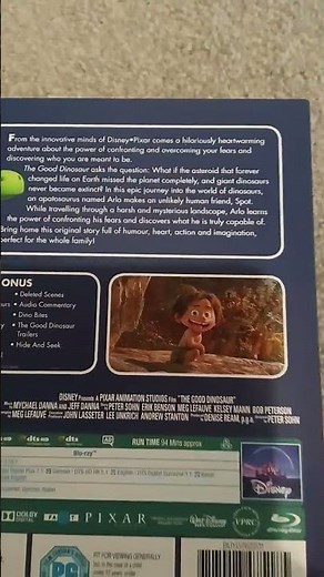 Disney Pixar's The Good Dinosaur Blu-Ray Overview (UK) #thegooddinosaur #pixar #bluray #movie