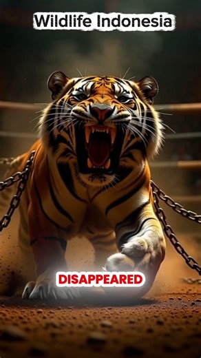 The Javan tiger the lost king of Java!!#shortvideo #shorts #short #harimau#tiger #harimaujawa