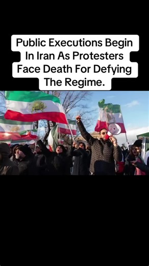 Public Executions Begin In Iran As Protesters Face Death For Defying The Regime.