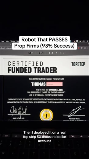 Thomas on Instagram: "Quant approach to prop firm funded account challenge strategy engineering — this strategy has a 93% pass-rate on the TopStep $50k funded account challenge, with a 54% chance of earning a payout after passing, and a $2,850 mean payout (also conditional on passing). #quant #quanttrading #quantfinance #quantitativefinance"