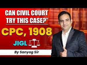 When Civil Court has NO Jurisdiction ? | Section 9 CPC Explained