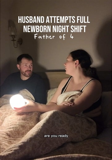 😂😂 I love this man. l've exclusively breastfed all of our babies, and Garland worked night shift for years until recently so this isn't something we've ever done!! He typically handles the mornings/breakfast so l can get some sleep in the morning❤️ #Momhumor #momcomedy #postpartumjokes #relatablemom