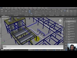 How to Add strainer to project Autocad plant 3D