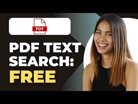 How to Make a PDF Searchable Without Adobe | Free Method