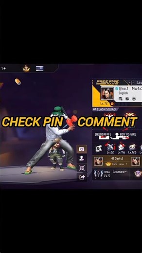 CHECK PIN 📌 COMENT