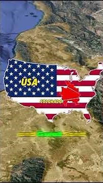 Denver, Colorado | Map & Cool Facts#shorts