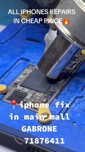 Affordable iPhone Repairs in Gaborone