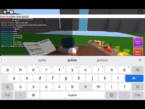 how to make legs potion lol wacky wizard