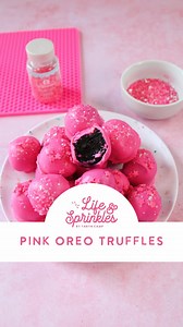12K views · 162 reactions | Pink Oreo Truffles + Legally Blonde 勺...