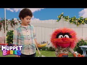 Fetch Animal ⚽ | Muppet Babies Play Date | Disney Junior