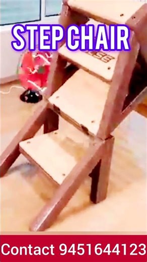 step chairChair That Transforms Into a Ladder | Smart Convertible Furniture Design