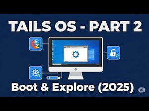 How to Install Tails OS (Part 2: Flash USB, Boot & Explore) - 2025 Guide