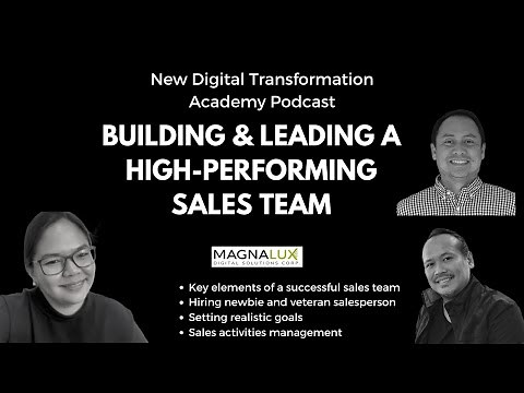 How to Build and Lead a High-Performing Sales Team