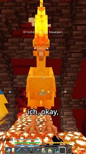 I'M FIGHTING LAVADOS IN MINECRAFT... #minecraft #pokemon #100dayschallenge #german