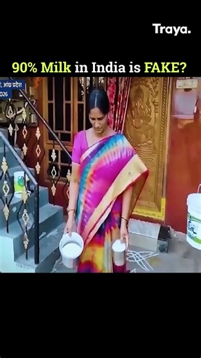 Is 90% of Milk in India Fake? 🥛 #FoodSafety #Health #Truth