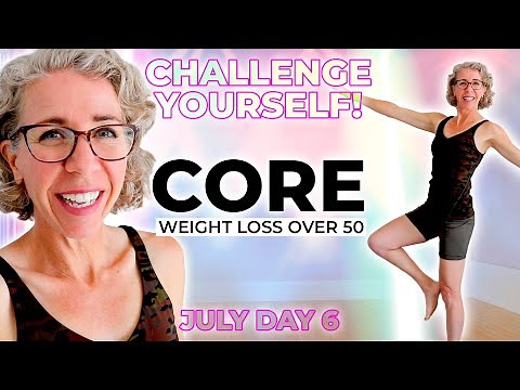 WALKING + BALANCE CHALLENGE, Beginner Core Strengthening Routine