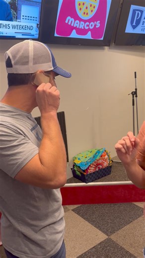 Jason wanted to prank Katie my wearing a Trump style bandage but it backfired when he went to take it off! 😂😂😂😂 | 1075 KZL