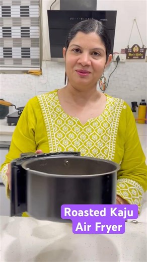 Which Air Fryer menu should be selected to make the Roasted Kaju | #airfryerreview #airfryerrecipes