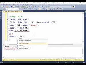 35 Common Table Expressions