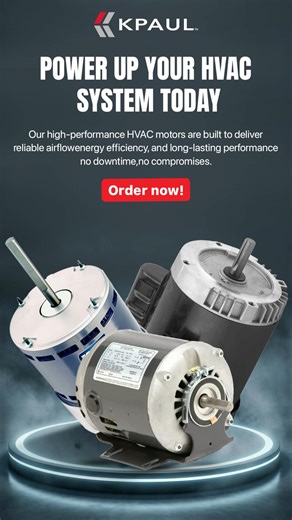 Power up your HVAC System | High-Performance HVAC Motor