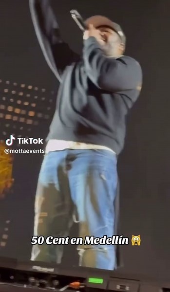50 Cent en Medellín: Una locura musical