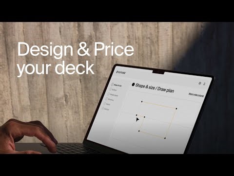 Deck Planner Design and Price Overview 90 sec