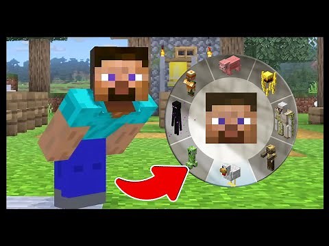 HOW TO TRANSFORM INTO MINECRAFT MOBS