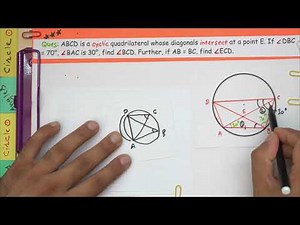 Question 6 Exercise 9.3 Class 9 | Chapter 9 | Circles | Solved | NCERT Maths CBSE board