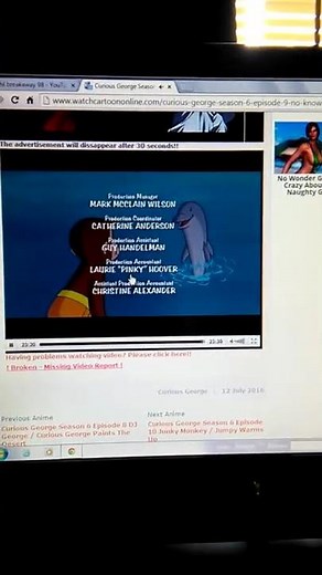 Curious George End Credits